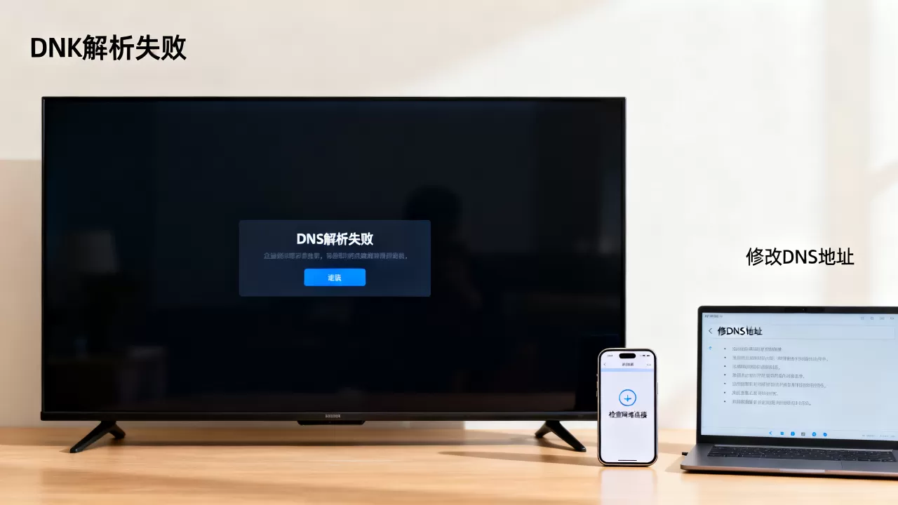 电视dns解析失败怎么办,服务器dns地址错误如何修复? 电视dns解析失败怎么办,服务器dns地址错误如何修复?