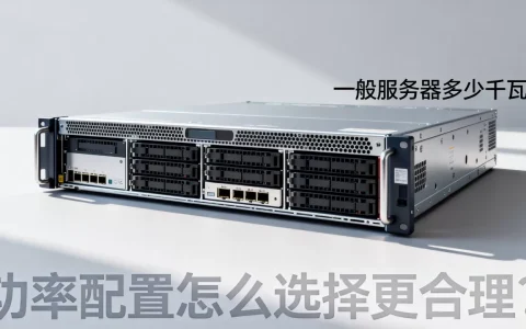 一般服务器多少千瓦？，功率配置怎么选择更合理？