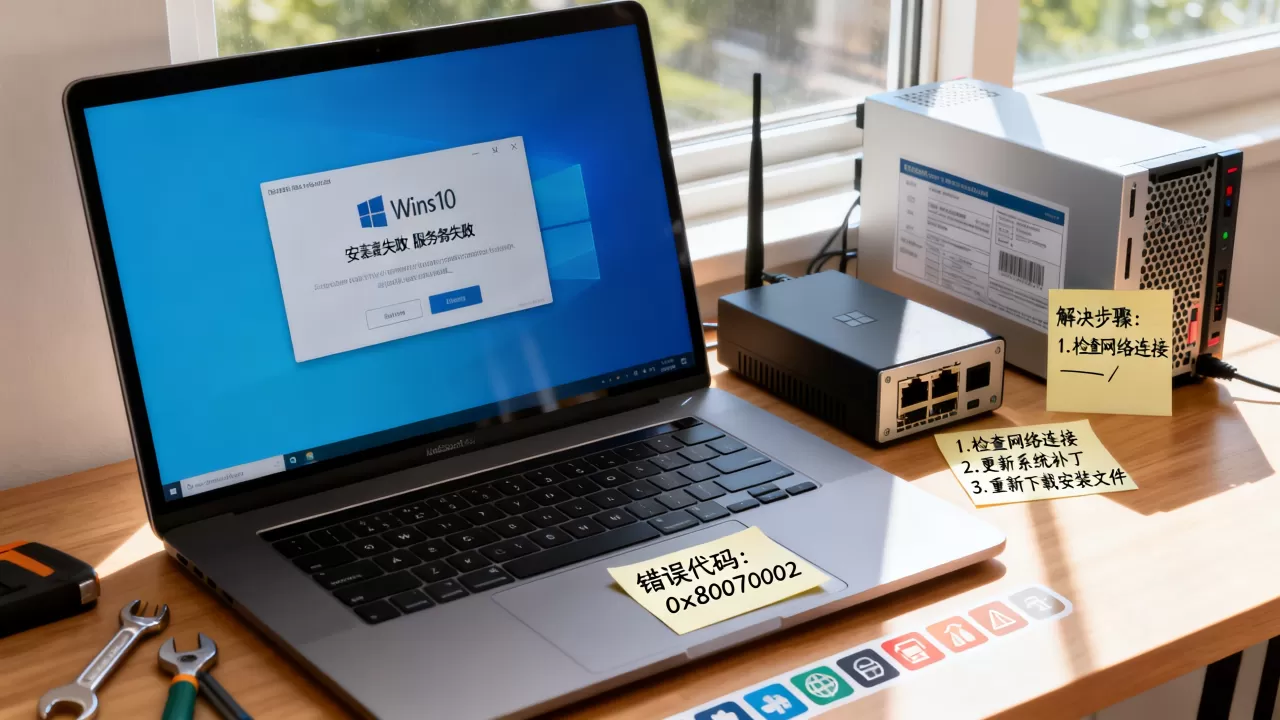 win10安装服务器失败怎么回事,如何解决? win10安装服务器失败怎么回事,如何解决?