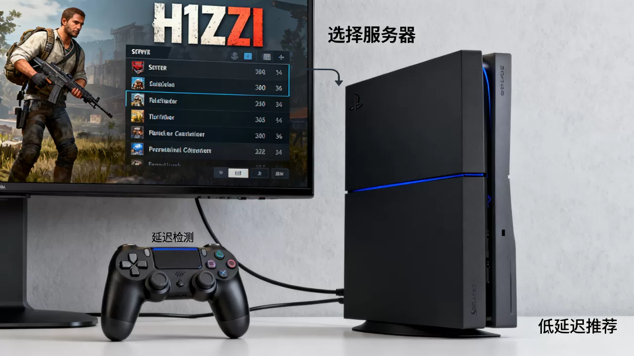 PS4版H1Z1怎么换服务器,哪个服务器延迟最低 PS4版H1Z1怎么换服务器,哪个服务器延迟最低