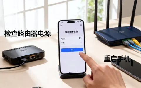 手机wifi连不上服务器怎么解决，手机连接wifi显示服务器未响应是什么原因