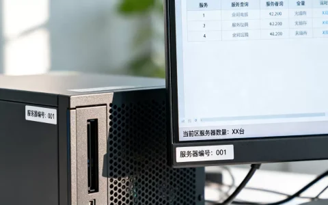 一个区究竟有多少个服务器，怎么查服务器数量明细