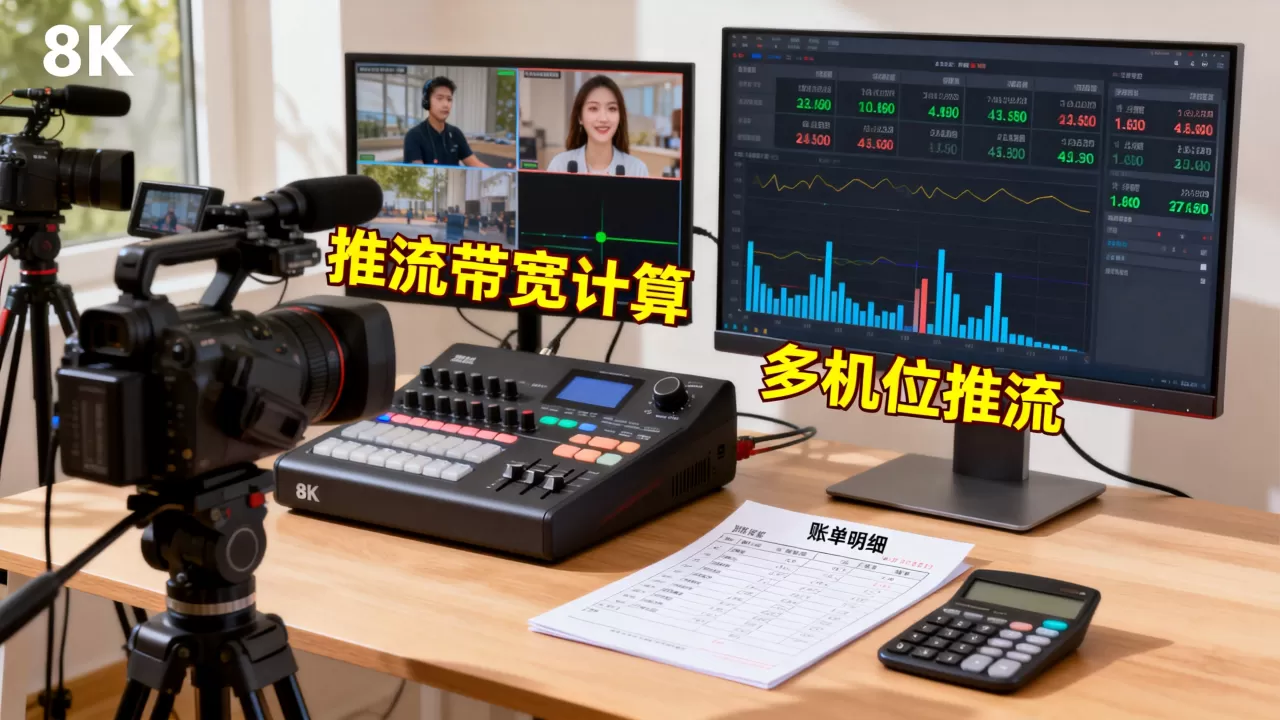 带货直播多机位推流带宽账单怎么算?,直播推流带宽多少钱 带货直播多机位推流带宽账单怎么算?,直播推流带宽多少钱