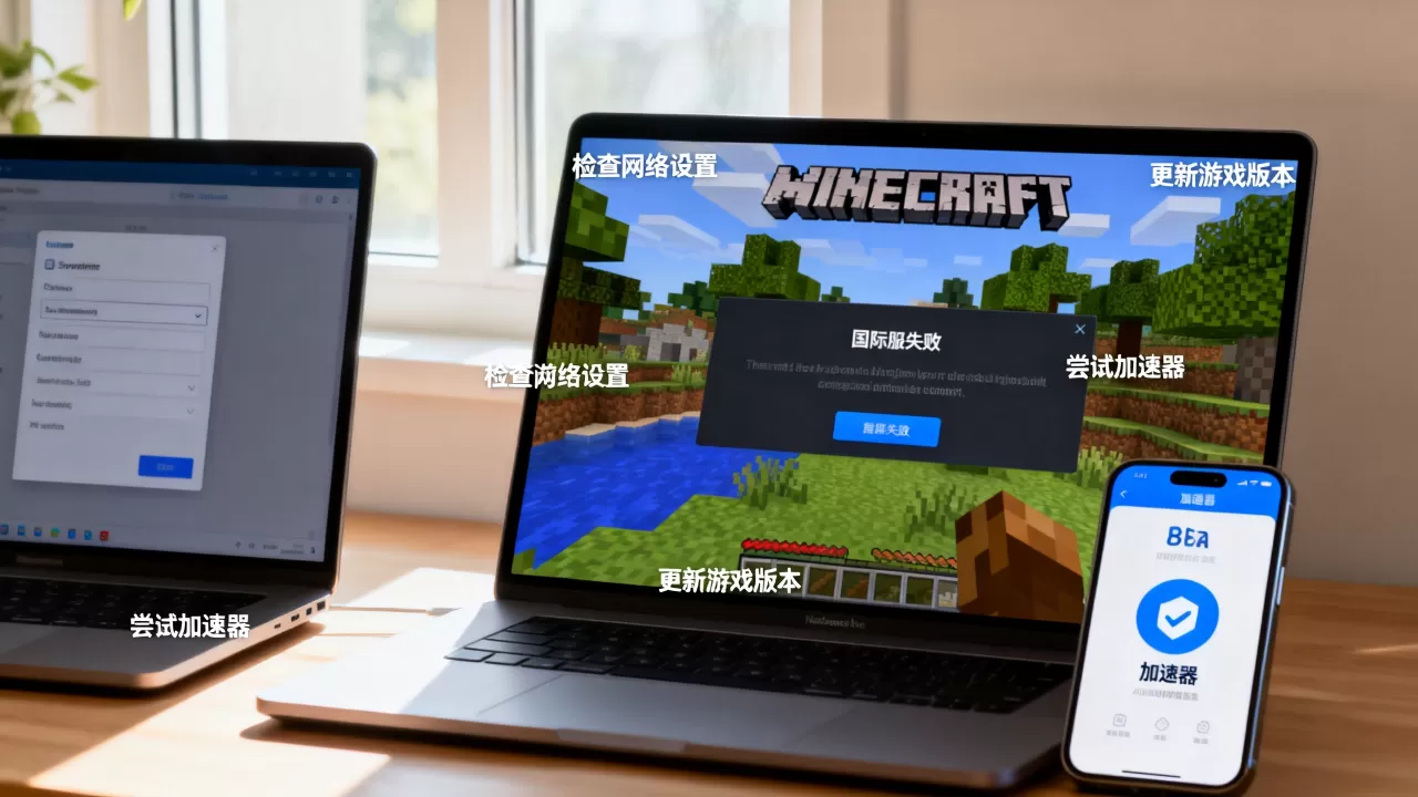 我的世界beta版怎么联机国际服,外服服务器进不去怎么办 我的世界beta版怎么联机国际服,外服服务器进不去怎么办