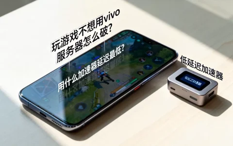 玩游戏不想用vivo服务器怎么破？用什么加速器延迟最低？