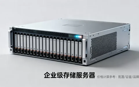 存储服务器多少钱一个，企业级存储服务器价格怎么算？