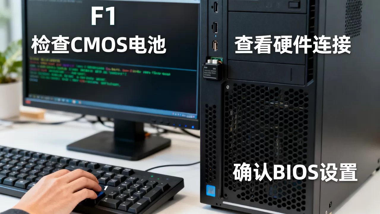 服务器电脑开机要按F1怎么解决,F1报错是什么原因? 服务器电脑开机要按F1怎么解决,F1报错是什么原因?