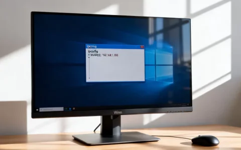 Win10怎么查本机服务器地址？，本地IP查询方法