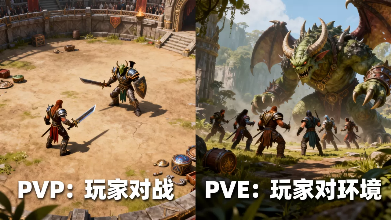 魔兽世界怎么看PVP还是PVE?,PVE和PVP有什么区别? 魔兽世界怎么看PVP还是PVE?,PVE和PVP有什么区别?
