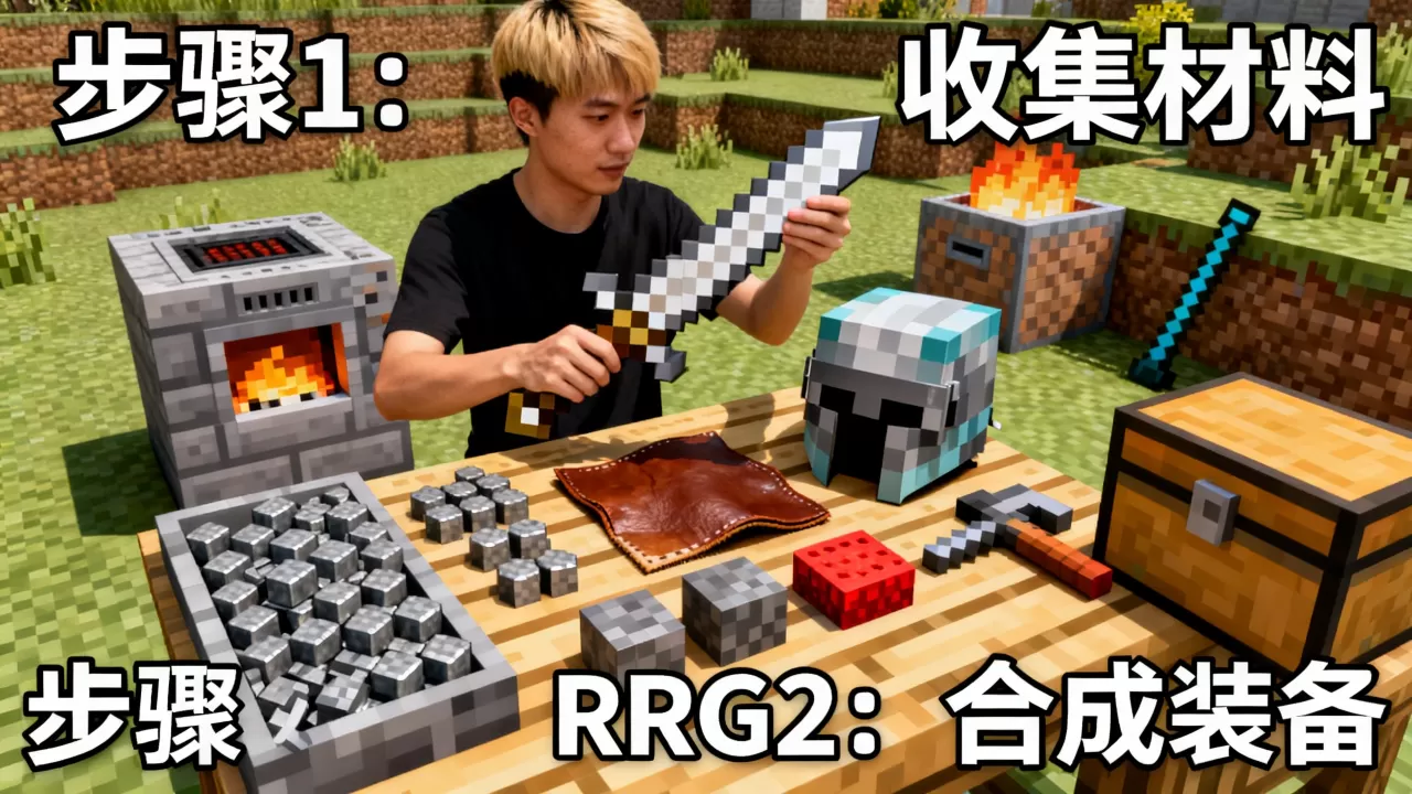 我的世界腐竹怎么做rpg装备,详细教程有哪些? 我的世界腐竹怎么做rpg装备,详细教程有哪些?