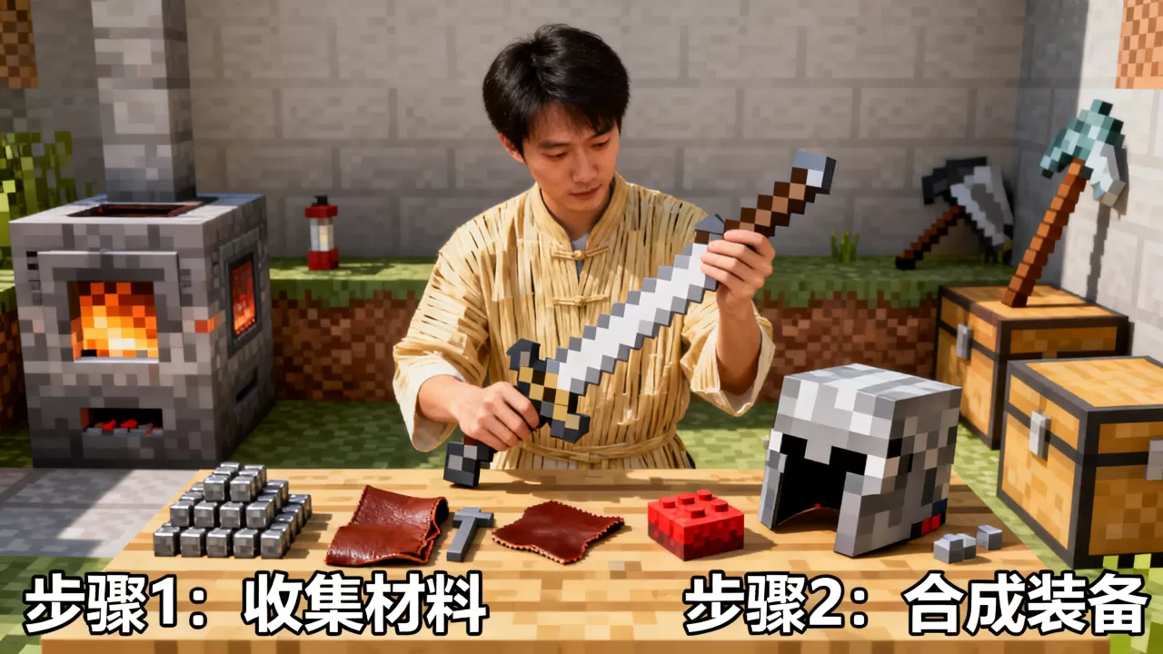 我的世界腐竹怎么做rpg装备,详细教程有哪些? 我的世界腐竹怎么做rpg装备,详细教程有哪些?