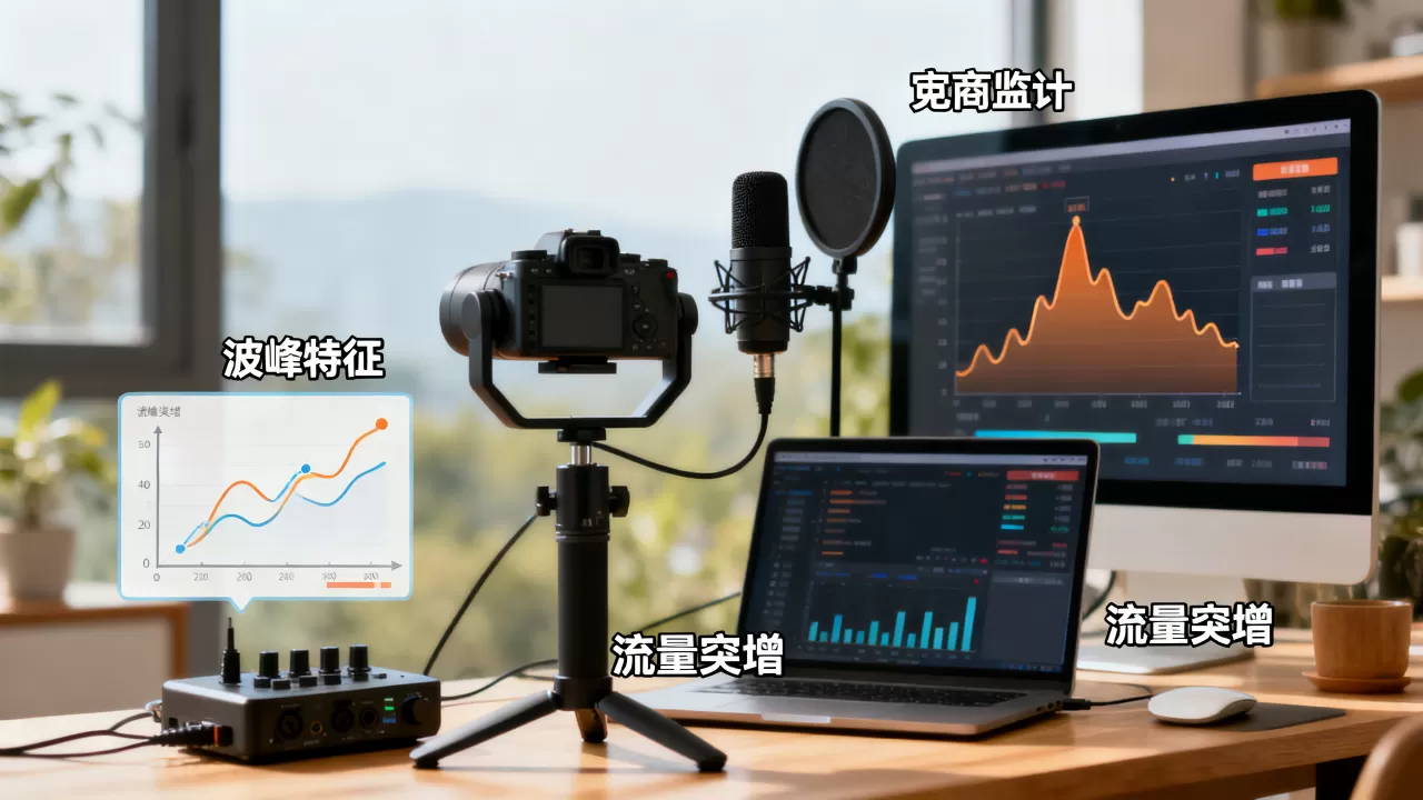 电商直播带宽为何有波峰特征,怎么解决流量突增? 电商直播带宽为何有波峰特征,怎么解决流量突增?