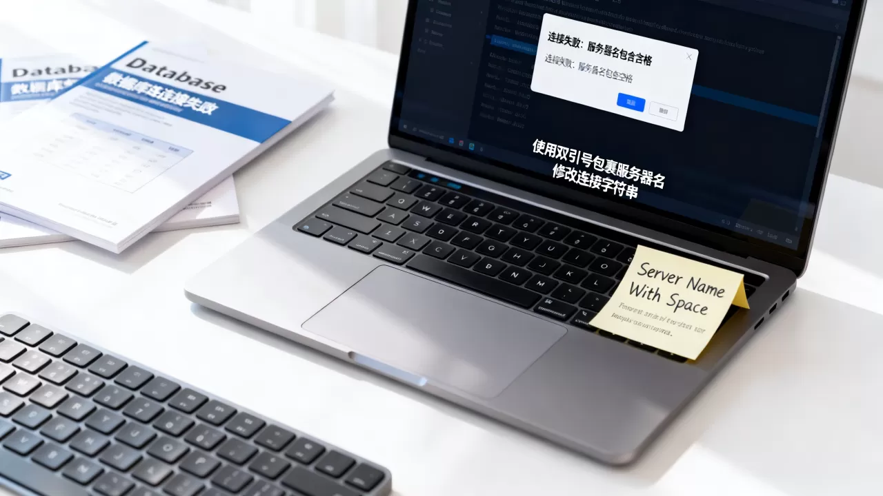 SQL数据库服务器名带空格怎么办,连接失败如何解决 SQL数据库服务器名带空格怎么办,连接失败如何解决