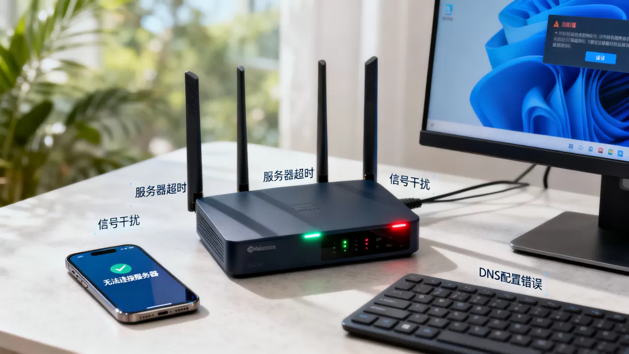 wifi连接服务器异常怎么回事,常见原因有哪些? wifi连接服务器异常怎么回事,常见原因有哪些?