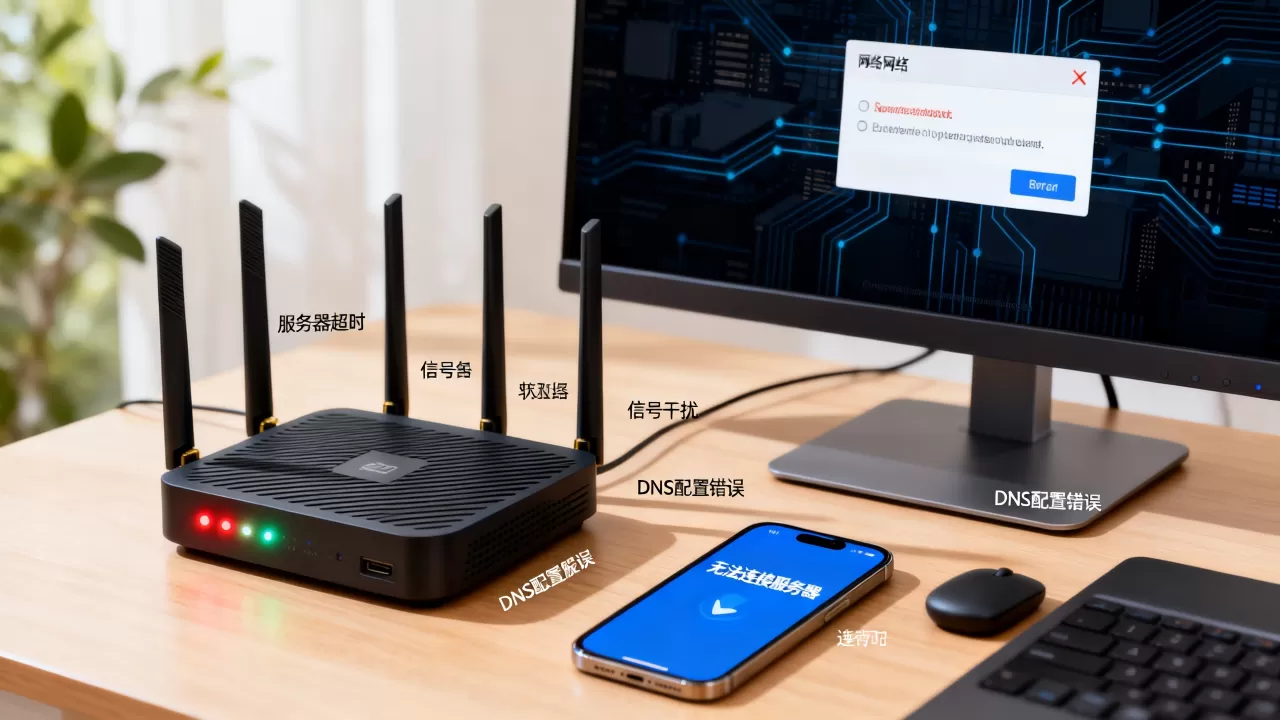 wifi连接服务器异常怎么回事,常见原因有哪些? wifi连接服务器异常怎么回事,常见原因有哪些?