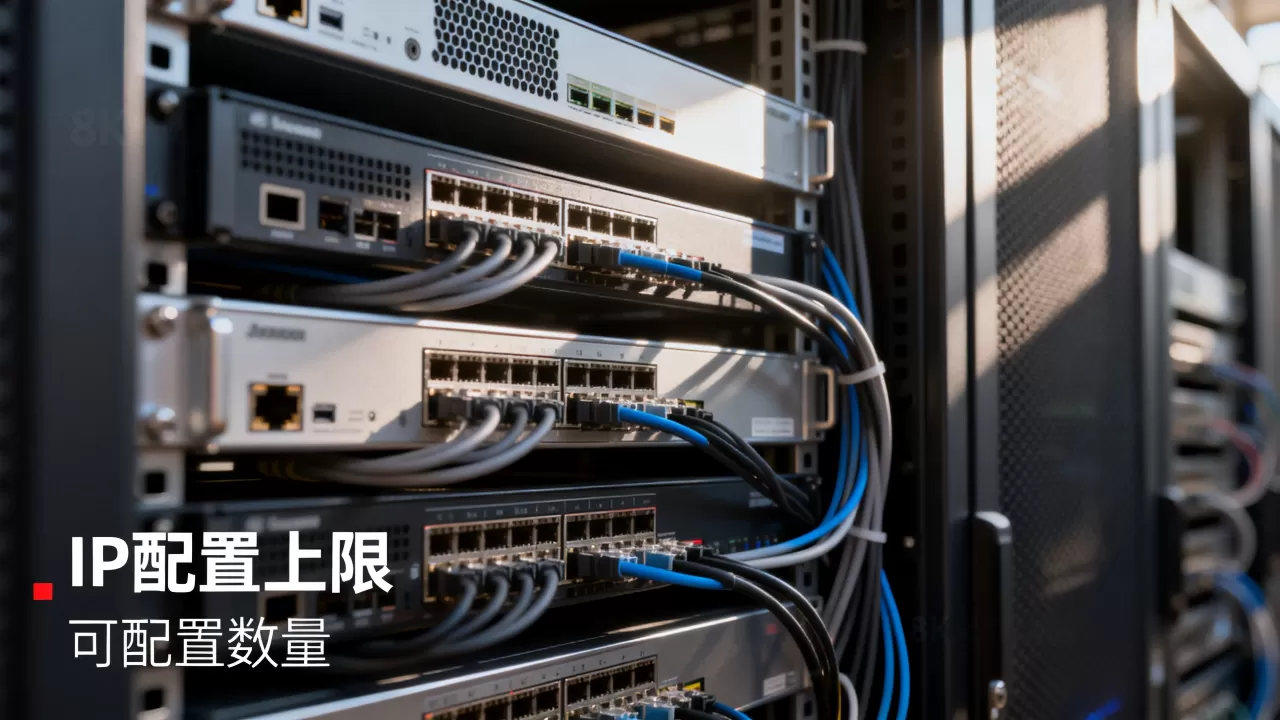 服务器上IP可配置多少个,IP配置上限是多少 服务器上IP可配置多少个,IP配置上限是多少