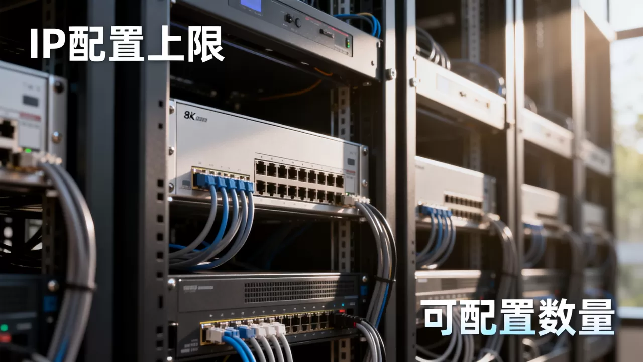 服务器上IP可配置多少个,IP配置上限是多少 服务器上IP可配置多少个,IP配置上限是多少