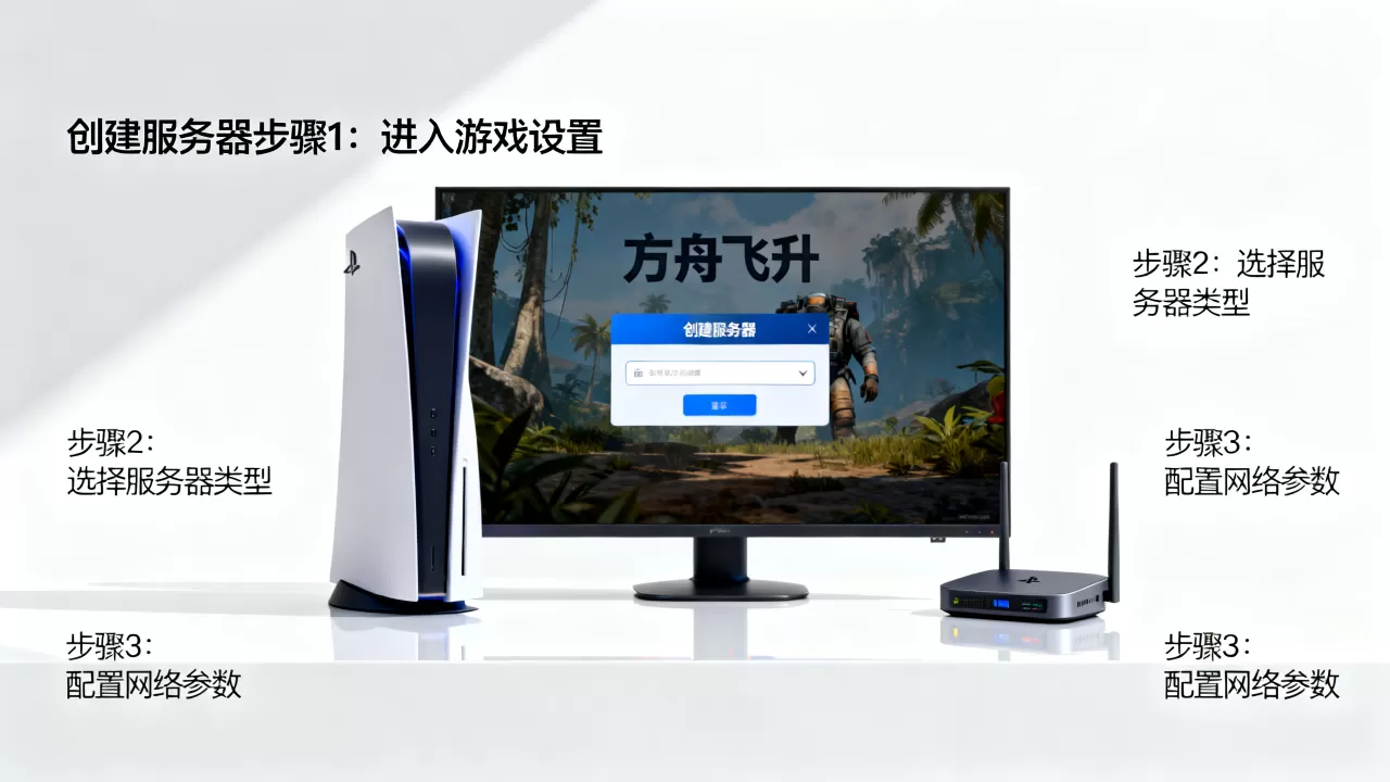 PS5方舟飞升如何创建服务器,需要加速器吗? PS5方舟飞升如何创建服务器,需要加速器吗?