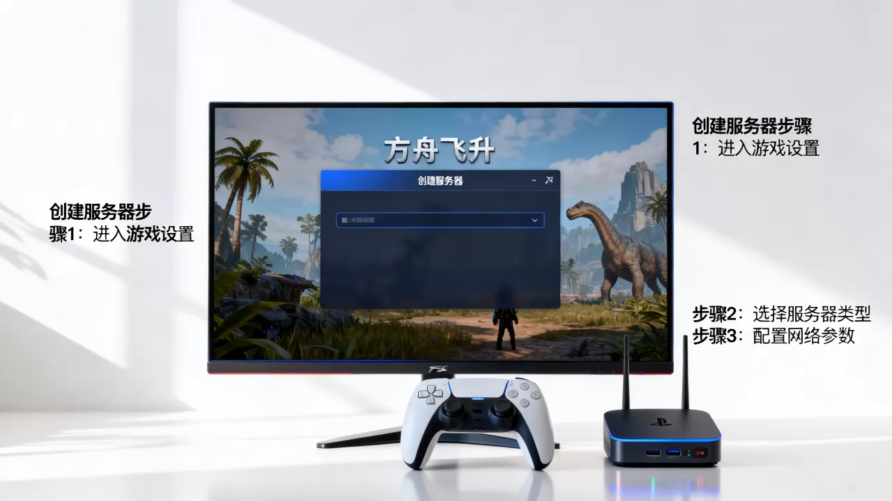 PS5方舟飞升如何创建服务器,需要加速器吗? PS5方舟飞升如何创建服务器,需要加速器吗?