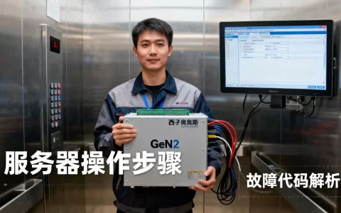 西子奥的斯GeN2服务器到底怎么用，电梯调试故障怎么解决？