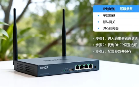 dhcp服务器上网参数有哪些，如何设置？