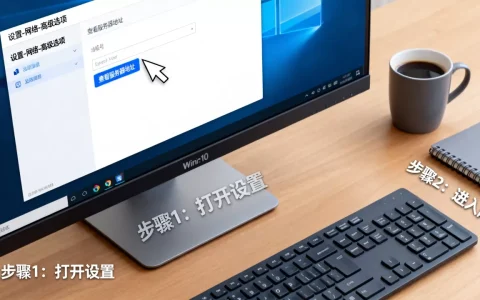 Win10服务器地址到底是多少，怎么查看最准确？