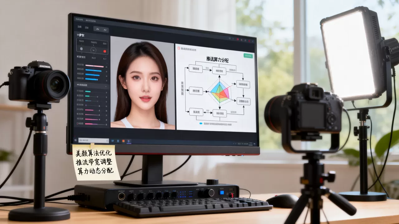 直播美颜和推流算力如何分配才合理,怎么调整? 直播美颜和推流算力如何分配才合理,怎么调整?
