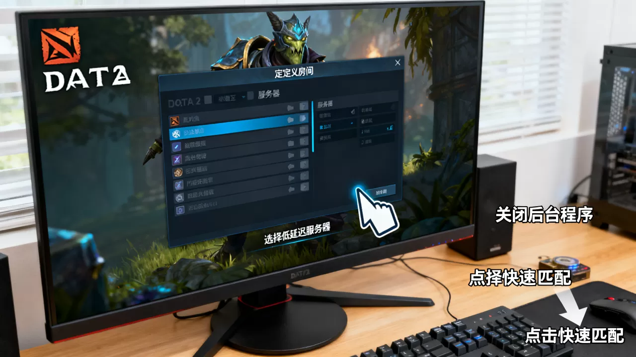 dota2自定义房间怎么选服务器,有哪些快速进入技巧? dota2自定义房间怎么选服务器,有哪些快速进入技巧?