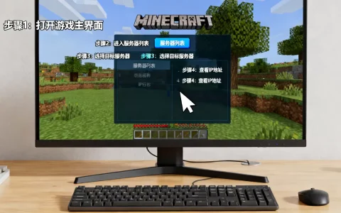 我的世界如何查看服务器的IP地址，怎么操作？