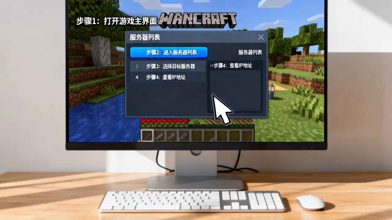 我的世界如何查看服务器的IP地址,怎么操作? 我的世界如何查看服务器的IP地址,怎么操作?
