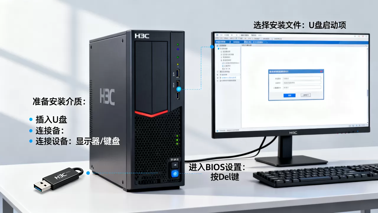 H3C服务器怎么装系统?,H3C服务器安装系统步骤有哪些? H3C服务器怎么装系统?,H3C服务器安装系统步骤有哪些?