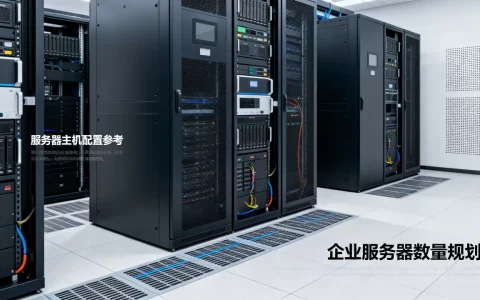 服务器主机一般多少台合适，企业服务器数量如何规划？