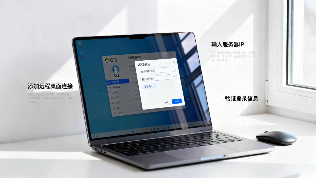 QQ上怎么添加远程桌面连接到服务器,远程桌面连接怎么设置? QQ上怎么添加远程桌面连接到服务器,远程桌面连接怎么设置?
