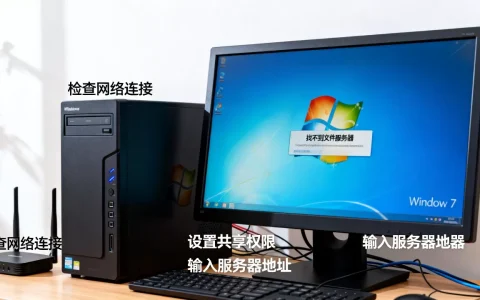 w7找不到文件服务器怎么办，局域网共享文件服务器怎么访问？