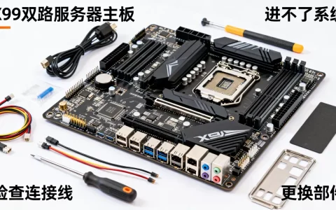 X99双路服务器主板为什么进不了系统，怎么解决？
