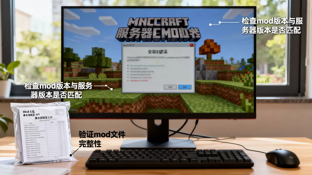 我的世界服务器加mod失败怎么办,有什么解决方法? 我的世界服务器加mod失败怎么办,有什么解决方法?