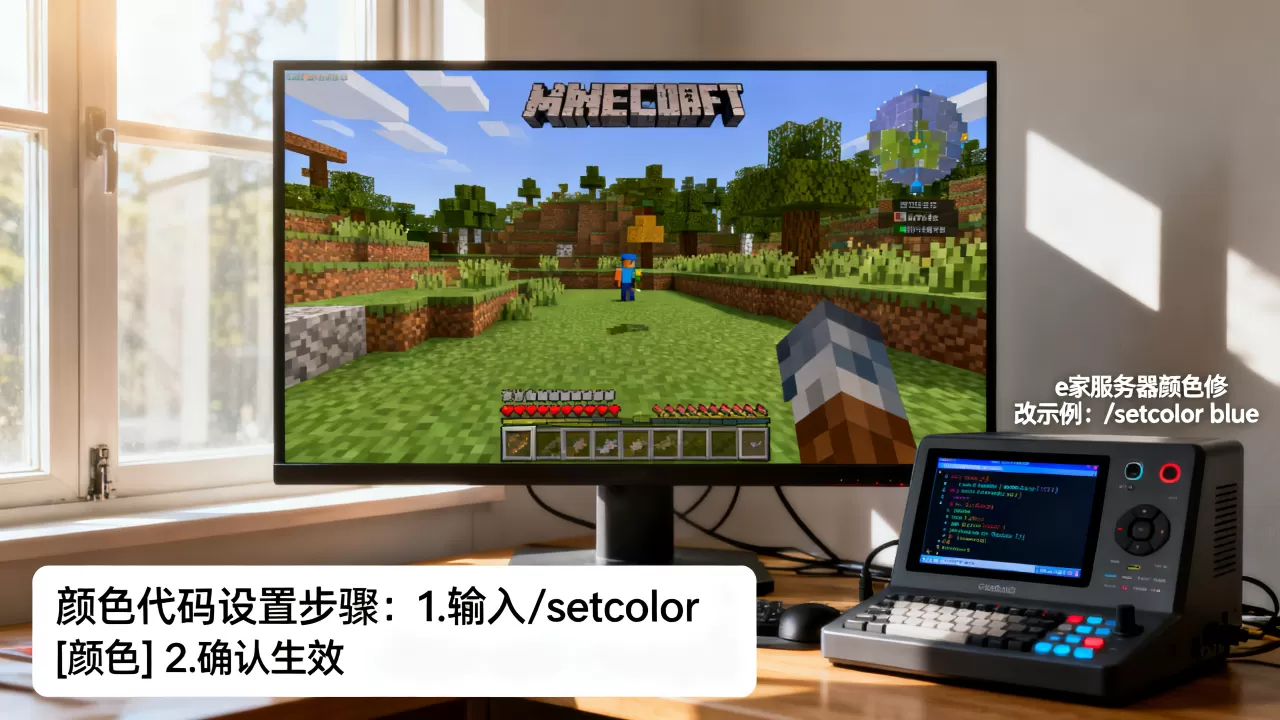 e家服务器颜色怎么改,我的世界服务器颜色代码怎么设置? e家服务器颜色怎么改,我的世界服务器颜色代码怎么设置?