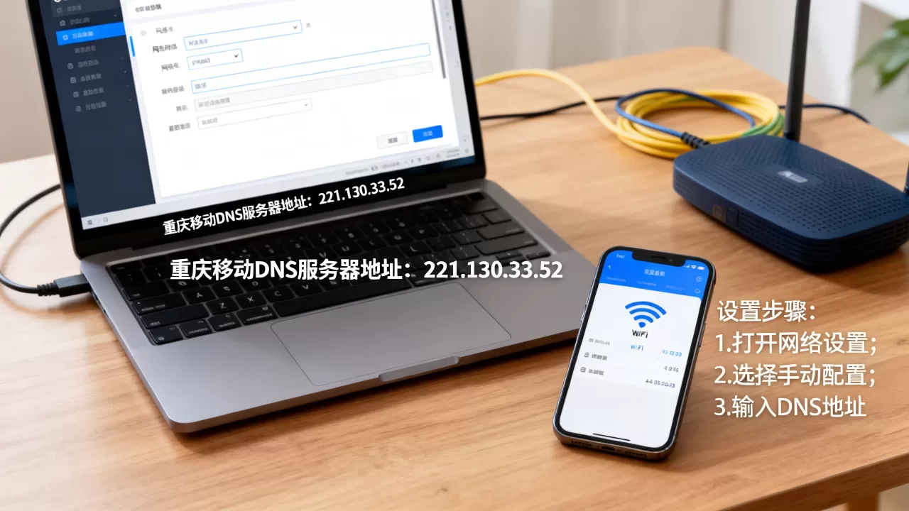 重庆移动DNS服务器地址是多少?,怎么设置? 重庆移动DNS服务器地址是多少?,怎么设置?