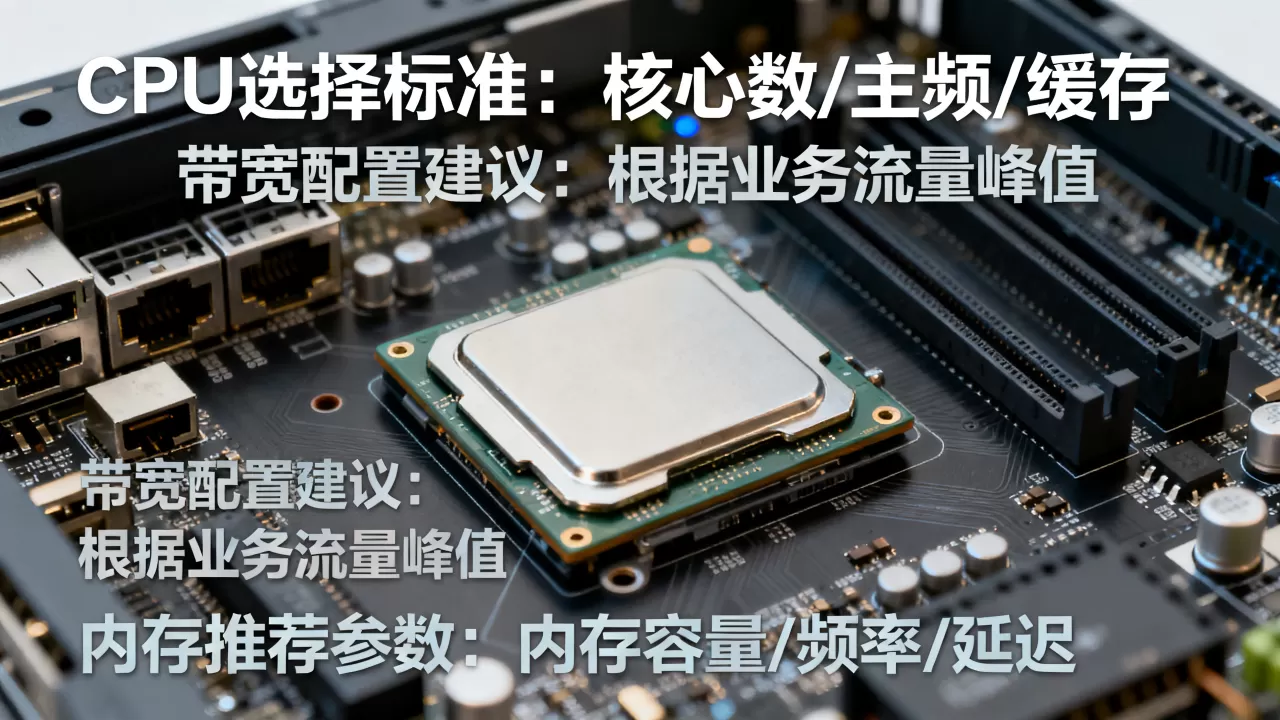 云服务器CPU带宽内存怎么选合适,配置推荐标准是什么? 云服务器CPU带宽内存怎么选合适,配置推荐标准是什么?
