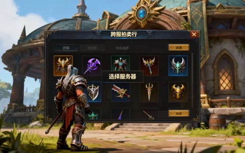 wow怎么看别的服务器的拍卖行，魔兽世界怎么跨服看拍卖行？