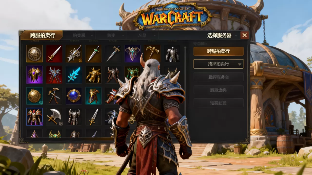 wow怎么看别的服务器的拍卖行,魔兽世界怎么跨服看拍卖行? wow怎么看别的服务器的拍卖行,魔兽世界怎么跨服看拍卖行?