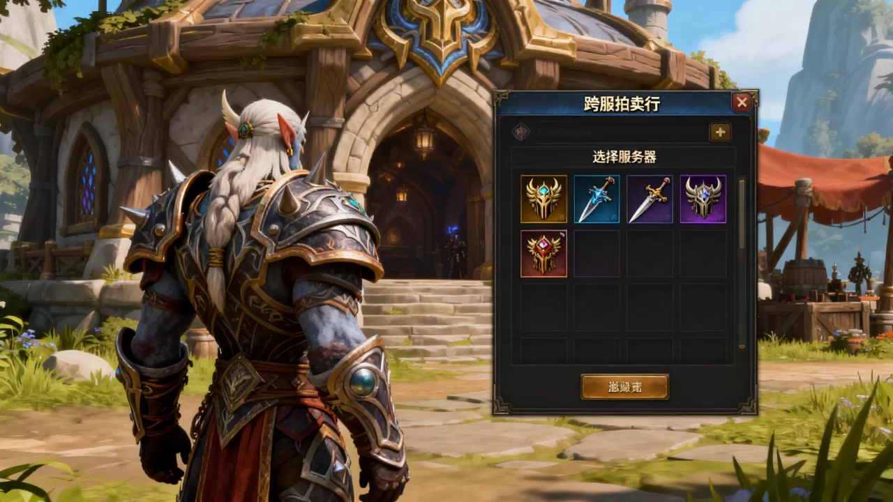 wow怎么看别的服务器的拍卖行,魔兽世界怎么跨服看拍卖行? wow怎么看别的服务器的拍卖行,魔兽世界怎么跨服看拍卖行?