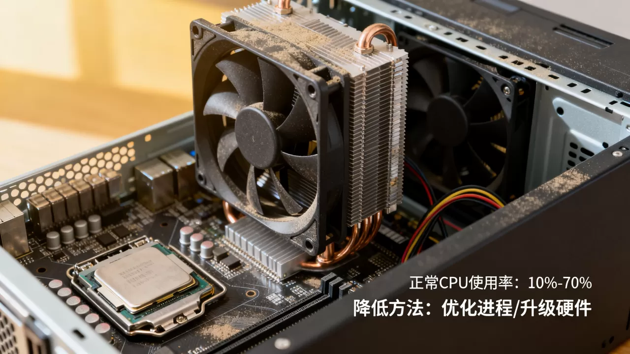 服务器CPU使用率多少算正常,如何降低CPU使用率? 服务器CPU使用率多少算正常,如何降低CPU使用率?