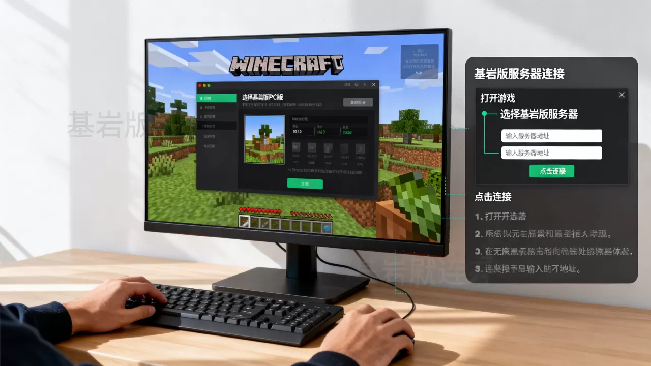 我的世界PC版怎么进基岩版服务器,电脑版怎么联机基岩版? 我的世界PC版怎么进基岩版服务器,电脑版怎么联机基岩版?