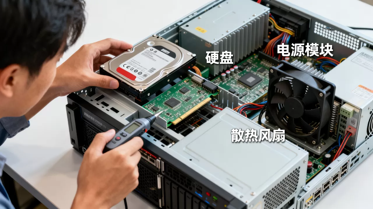 服务器哪些配件最容易坏?,服务器硬件故障怎么排查? 服务器哪些配件最容易坏?,服务器硬件故障怎么排查?