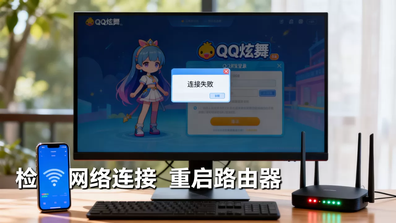 QQ炫舞连不上版本服务器怎么办,连接失败原因有哪些? QQ炫舞连不上版本服务器怎么办,连接失败原因有哪些?
