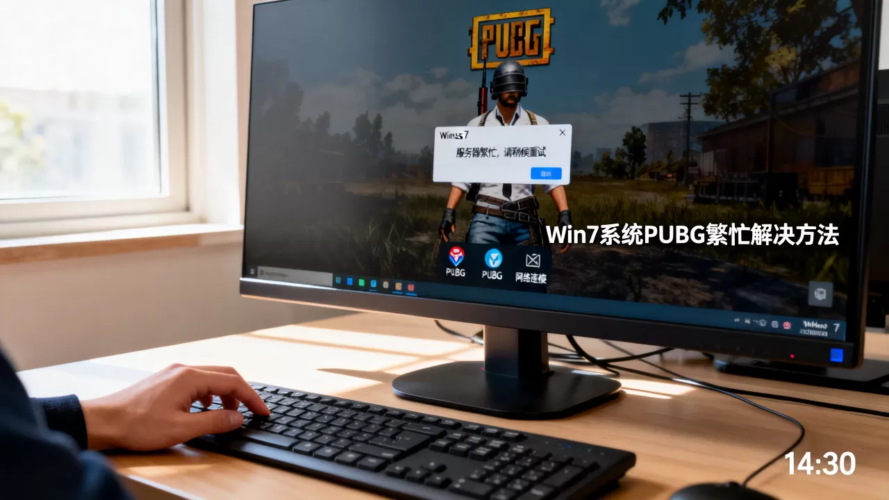 PUBG服务器繁忙咋办?,Win7系统PUBG繁忙怎么解决? PUBG服务器繁忙咋办?,Win7系统PUBG繁忙怎么解决?