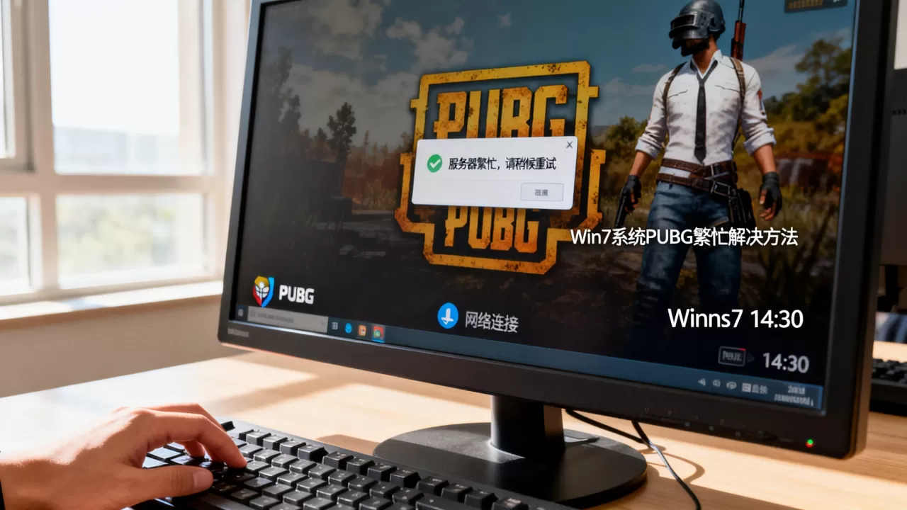 PUBG服务器繁忙咋办?,Win7系统PUBG繁忙怎么解决? PUBG服务器繁忙咋办?,Win7系统PUBG繁忙怎么解决?