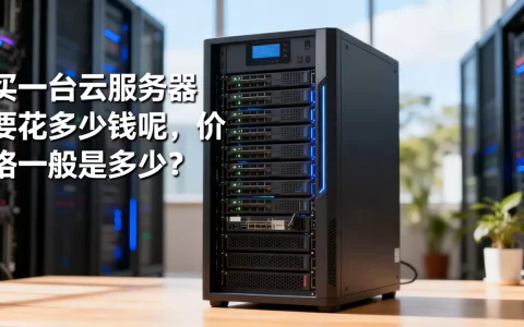 买一台云服务器要花多少钱呢，价格一般是多少？