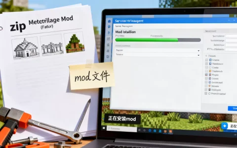 中世纪村庄mod怎么弄到服务器？服务器mod怎么安装